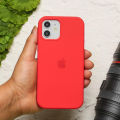 For apple iPhone 12 / iPhone 12 Pro Luxury Liquid Silicone Protection Back Cover Soft Case.