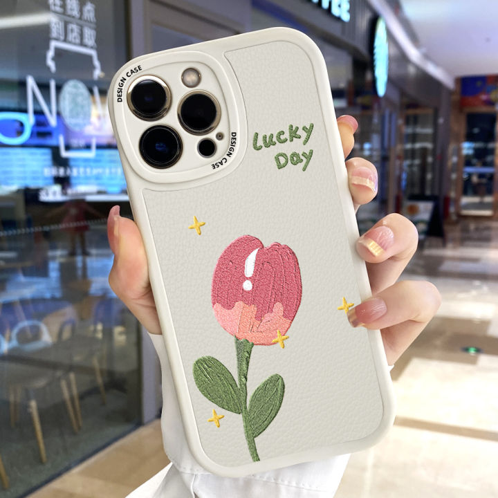 AMORVOR%20for%20Samsung%20Galaxy%20S21%20Ultra%205G%20Back%20Cover%20Pink%20Flower%20PU%20Leather%20Case%20Soft%20Silicone%20Edge%20Mobile%20Cover%20-%20Image%209