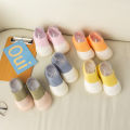 2023 New Summer Kids Indoor Floor Socks Shoes Soft Sole Cotton Breathable Baby Socks Shoes Indoor Walking Shoes. 