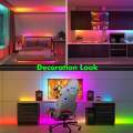 WiFi RGBic led strip light App Control Music Sync Sound Sensor LED Strip Light With Million Colors Led Lights For Bedroom, Kitchen, Tv, Party -  Rgbic Light. 