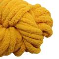 Chunky Chenille Yarn Plush Yarn Acrylic for Arm Knitting Bed Throw. 