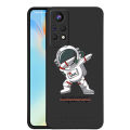 Xiaomi Redmi Note 11S 11 Pro+Plus 10 Pro 5G Redmi Note 11S 10S 10 Astronaut NASA Liquid Silicon Case All-Inclusive Lens Soft Shockproof Phone Casing with Strap. 