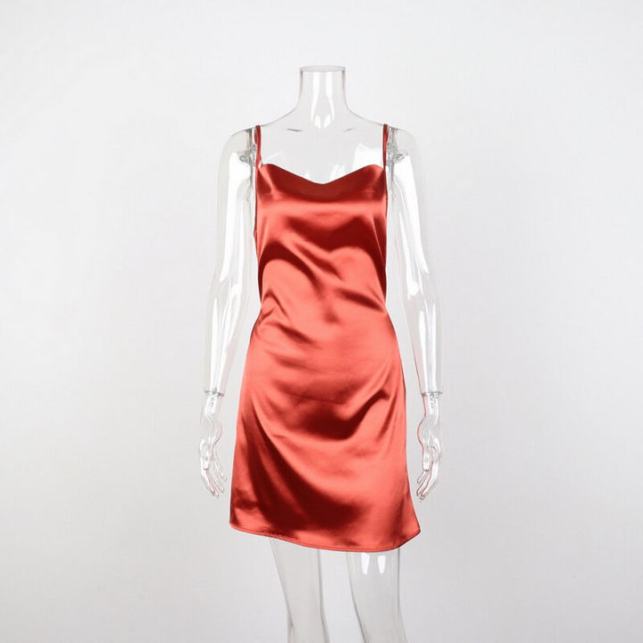 White%20Satin%20Party%20Dress%20Night%20Club%20Women%20Sleeveless%20Summer%20Bodycon%20Dress%20FemaleVintage%20Mini%20Dress%20-%20Image%202