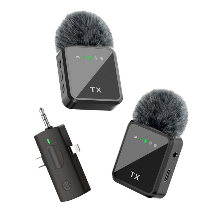 F11-2%20(3%20in%201)Collar%20Wireless%20Dual%20Microphone%20proprofessional%20Lepal%20Lavaliar%20microphon%20iPhone/Android%20&%20Type%20C%20Supported%20100&%20Noise%C2%A0Cancellation%20-%20Image%202