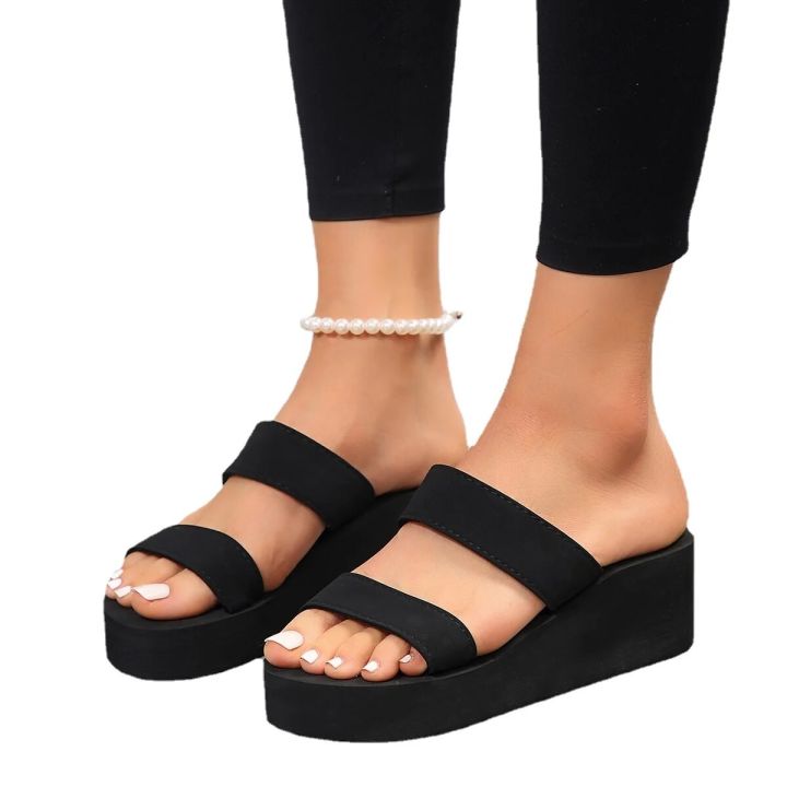 %E3%80%90Trending%E3%80%91%20Wedge%20Heel%20Thick%20Sole%20Ladies%20Sandals%20High%20Heels%20Sandals%20Summer%20Casual%20Women%20Shoes%20Beach%20Flip%20Flops%20Solid%20Slides%20Women%20Slippers%20-%20Image%204