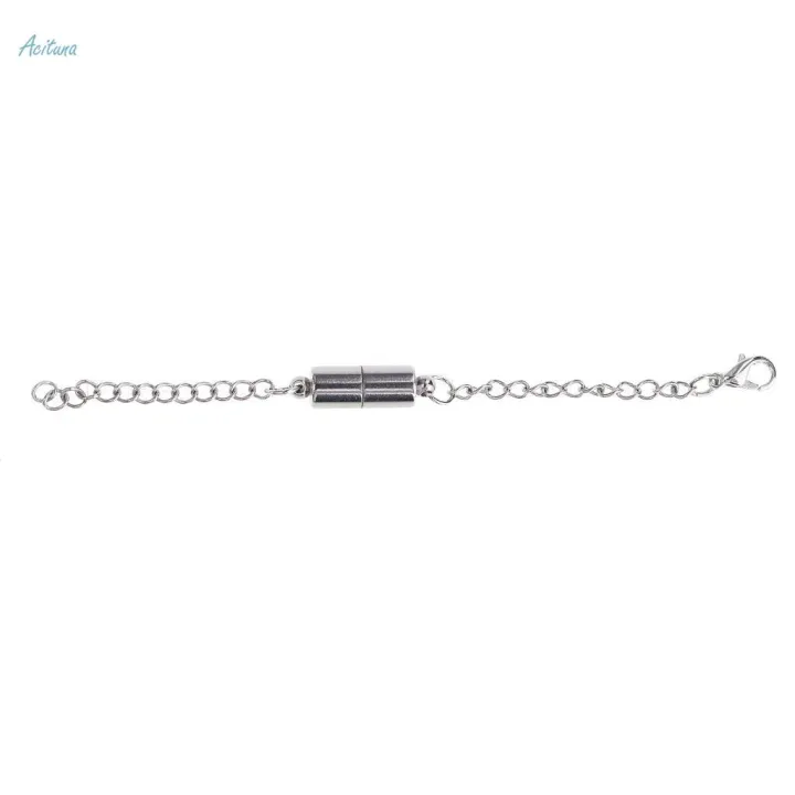 4x2%20Pcs%20Jewelry%20Making%20Magnetic%20Hooks%20Lobster%20Clasps%20Necklace%20Extenders%20Chains%20-%20Image%208