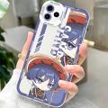 Cellphone Case For iPhone 6 6S 7 8 Plus XR X XS Max 14 15 PRO MAX PLUS SE 2 3 Phone Casing Soft Popular Angel Eyes Genshin Impact Game Wanderer Scaramouche TPU Shockproof Anti-falling Clear Back Cover Camera Protective. 