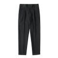 Business Pants Straight Bottoms Streetwear Washable Buttons Suit Pants Men Pants for School. 
