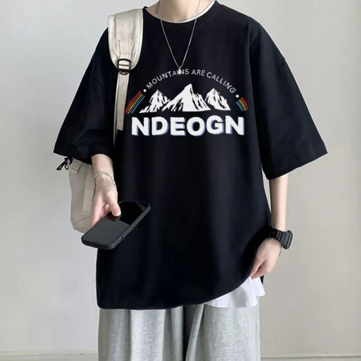 Short%20SleeveTT-shirt%20Men%20plus-Sized%20XL%20Mens%20Summer%20Fashion%20Cropped%20Sleeve%20Hong%20Kong%20Style%20LooseinsCouple%20Clothes%20T-shirt%20-%20Image%208