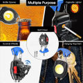 Outtobe Keychain Light Mini LED light Portable Multi-function COB Flood light Outdoor USB Rechargeable Keychain Light 6 Mode Strong Magnet Work Light Repair Work Outdoor Camping Light. 