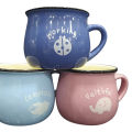 1 Piece Exclusive Printed Ceramic Mug Cup - Enjoy Your Beverages In Style With This Unique Ceramic Mug.