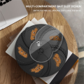 Safety Trap USB Rechargeable Automatic Insect Trap Home Kitchen Fly Trap Black.