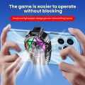 BlueWow Cell Phone Cooler Portable Mobile Phone Radiator Phone Cooling Fan Dissipate Heat Cooling Phone Temperature For Gaming.