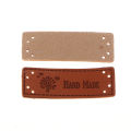20pcs/Pack Leather Handmade Label Patches Tags DIY Sew Clothes Crafts. 