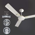 HAVELLS ENTICER 900MM / 36 INCH Decorative, Dust Resistant, High Speed Ceiling Fan (Pearl White Chrome). 