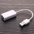 USB Sound Card Virtual 7.1 3D External USB Audio Adapter USB To Jack 3.5mm. 