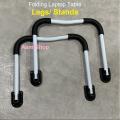 Folding Legs for Small Table, Portable Laptop Table Legs, Folding Table Legs, Folding Coffee Table Legs (1 set). 