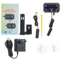KOGEEK 2 in 1 Water Quality Tester pH/EC Meter Waterproof Double Display Tester Black PH/EC-2681. 