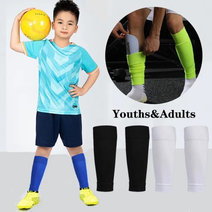 Socks%20Hight%20Elasticity%20Soccer%20Protective%201%20Without%20Feet%20Kids%20Pair%20Adults%20Shin%20Pads%20Guard%20For%20Football%20Sport%20Leg%20Support%20Sleeves%20-%20Image%204