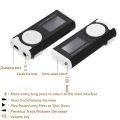 New Portable MP3 Player LCD Screen USB Supper Slim Mini Clip Mp3 Player Electronic Sports Music Player Support Micro SD TF Card. 