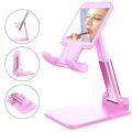 Foldable FOLDING DESKTOP PHONE STAND Mobile Phone Holder Stand ( BLACK ).