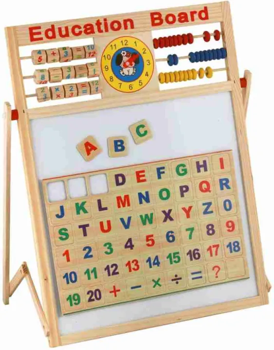 Educational%20Learning%20Board%20Multipurpose%20Double-Sided%20Magnetic%20Wooden%20Writing%20Board%20-%20Image%207
