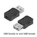 Usb to Micro USB Mini USB Adapter Converter Usb Male Female Converter 480Mbpsfor Phone Tablet Camera Charging Adaptor. 