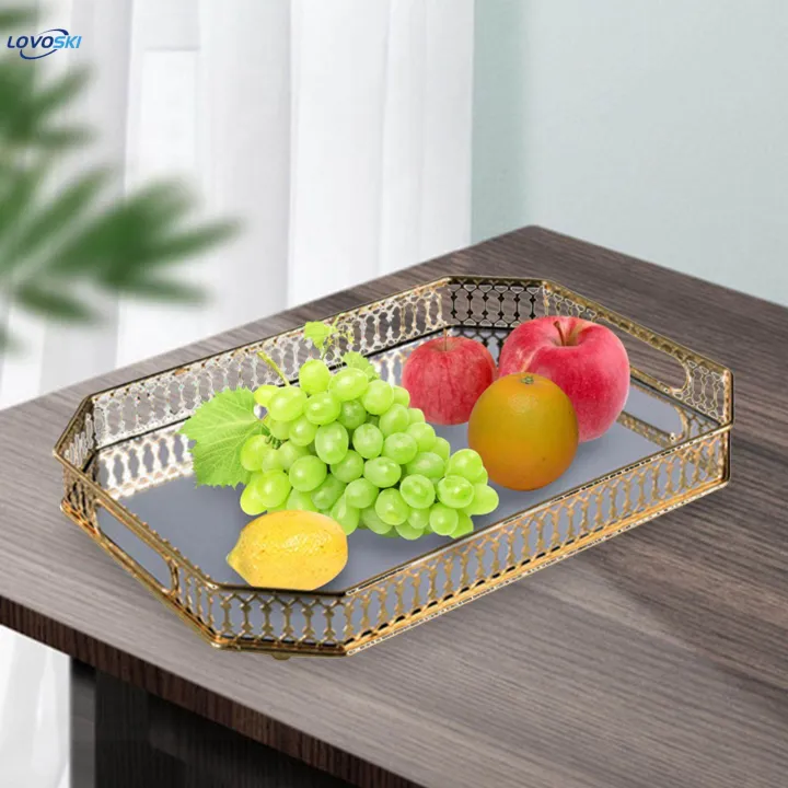 Mirror%20Serving%20Tray%20Fruit%20Plate%20Mirrored%20Tray%20for%20Vanity%20for%20Food%20Snack%20Cake%20-%20Image%204