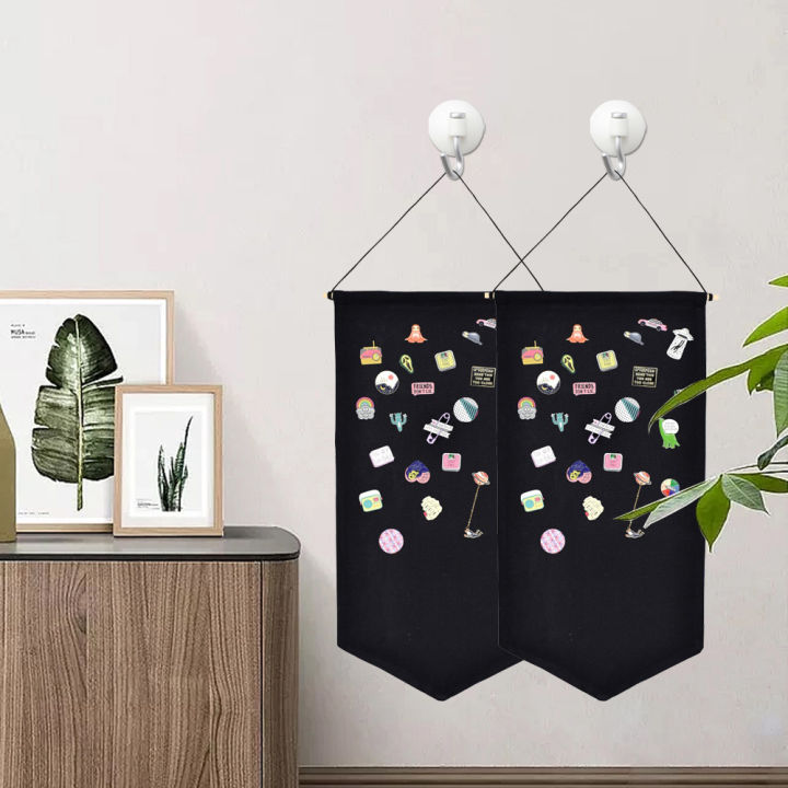 Ins Style Cartoon Badge Brooch Medal Display Storage Hanging Cloth