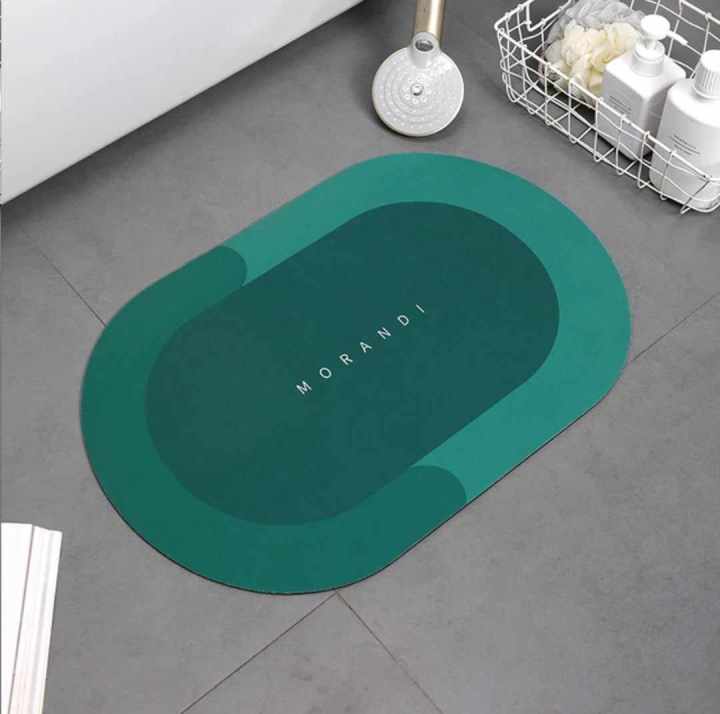 Super%20Absorbent%20Bath%20Mat%20with%20Non-Slip%20Bottom%20-%20Easy%20to%20Clean%20Bathroom%20Rugs%20(Green%20Colour)%20-%20Image%205