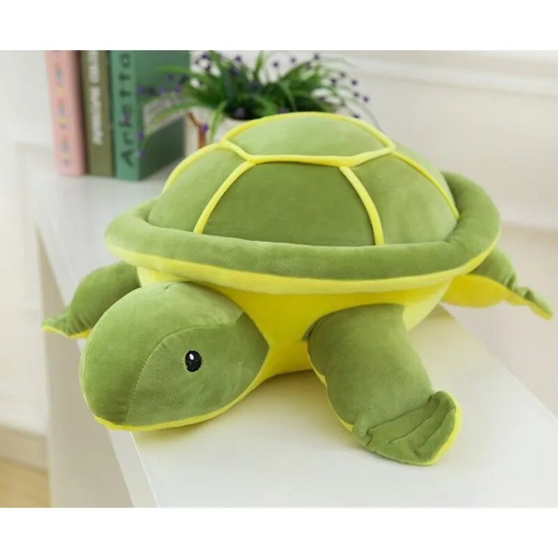 Turtle Cute Soft Stuffed Soft Green Tortoise Plush Toy for Kids Best Gifts