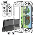 【On Sale】 DATA FROG Transparent Case for Nintendo Switch, OLED Console, PC , Nintendo Switch Accessories. 