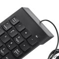 USB Number Pad Numpad Numeric Keypad 18 Keys Keyboard For Laptop Deskto PC. 