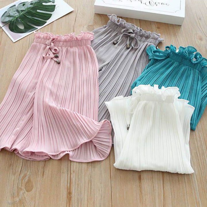 Baby%20Girls%20Waist%20Flare%20Trousers%20Summer%20Children%20Wide%20Leg%20Pants%20Kids%20Girl%20Loose%20Pants%20Toddler%20Pleated%20Ankle-length%20Pants%20-%20Image%206