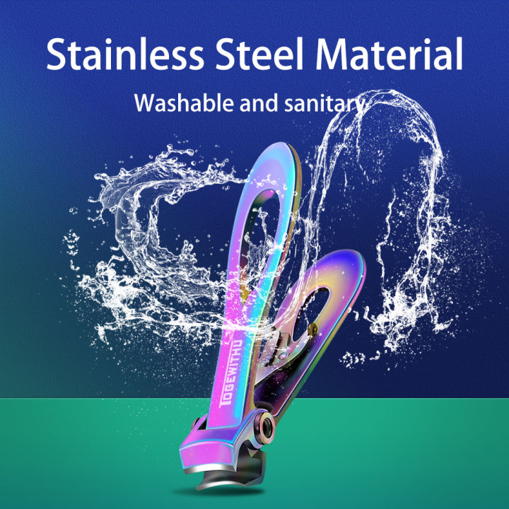 TOGEWITHU%20Nail%20Clippers%20for%20Thick%20Nails,%20Wide%20Jaw%20Opening%20Nail%20Cutter%20Stainless%20Steel%20Fingernail%20Toenail%20Clippers%20-%20Image%206