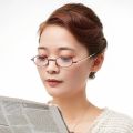 Antenna Telescopic Folding Reading Glasses Anti Blue Light Unisex Mini Portable Keychain Reading Glasses. 