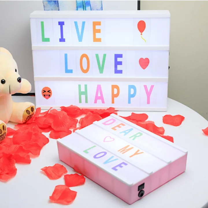 A4%20A5%20A6%20Size%20LED%20Combination%20Night%20Light%20Box%20Lamp%20DIY%20Black/Colorful%20Letters%20Cards%20USB%20AA%20Battery%20Cinema%20Lightbox%20White%20Pink%20-%20Image%204