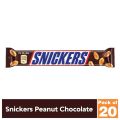 Snickers Peanut Chocolate Bar 22 Gram X Pack Of 20. 