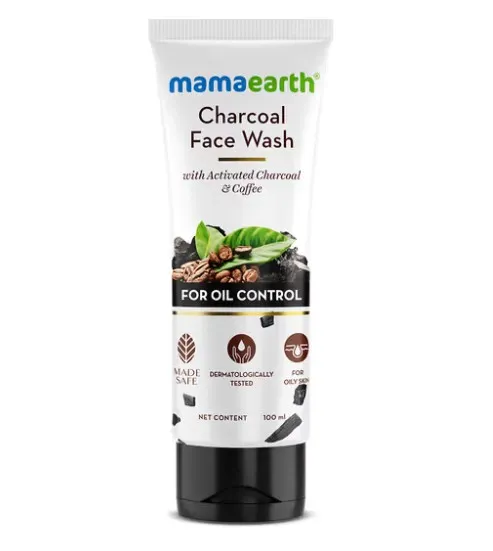 Mamaearth%20Charcoal%20Face%20Wash%20with%20Activated%20Charcoal%20&%20Coffee%20for%20Oil%20Control%20100ml%20INDIAN%20-%20Image%203
