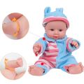 【The road to happiness Store】12 inches Bebe Reborn Doll Full Boby Baby Doll Toys Soft Girl Body Christmas Gift For Kids Children. 
