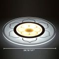 20CM LED Modern Flower Acrylic Ceiling Light Living Room Bedroom Fixtures Decor.