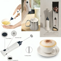 Rechargeable Coffee Mixer USB Charging Milk Frother Wand for Latte Art, Cappuccino, Beverage Blending & Kitchen Use. 