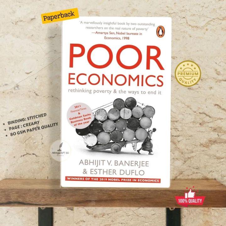 Poor Economics by Abhijit Banerjee, Esther Duflo - Premium - Paperback