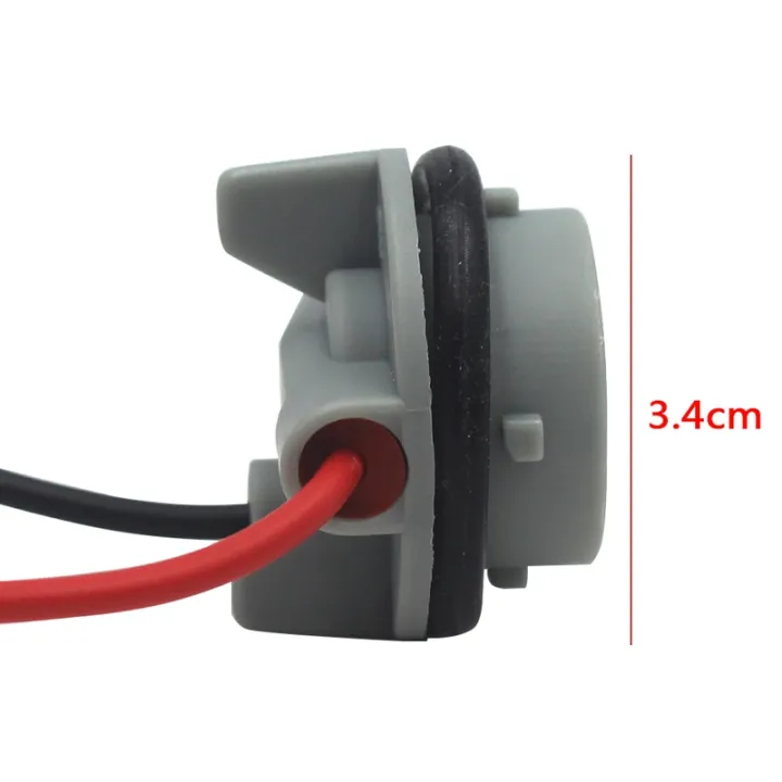 2Pcs%201156%20Bay15D%20Lamp%20Holder%20Bulbs%20P21/5W%20Adapter%20Base%20Socket%20Connector%20Plastic%20Car%20For%20Brake%20Light%20-%20Image%206