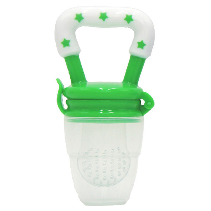 Feeder For Baby Girl In Jocker Print Light Green Color Size 210 ml
