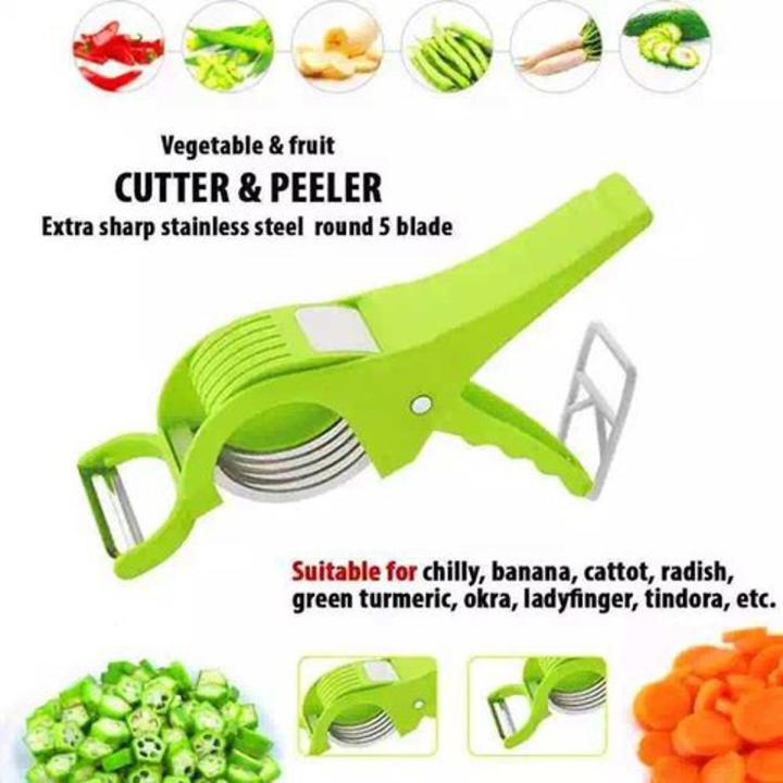 2 in 1, Multipurpose Cutter With Peeler For Vegetable And Fruits ...