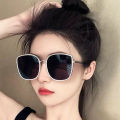 Fashion Women Sunglasses Vintage Metal Large Frame UV400 Protection Men Polarized Glasses for Girls. 