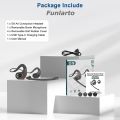 Wireless Headsets Bluetooth 5.3 Earphones Wireless Earpiece Business Headphones with Removable Microphone Open Ear Headphone New. 