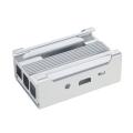 KOGEEK Aluminum Alloy Protective Case Housing Shell Enclosure Box for Raspberry Pi 3, Pi 2 and B+ with Cooling Fan. 