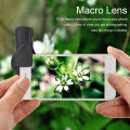 APEXEL APL-0.45WM Phone Lens Kit 0.45X Super Wide Angle & 12.5X Super Macro Lens HD Camera Lenses with Lens Clip for iPhone Samsung Huawei Xiaomi More Smartphone.